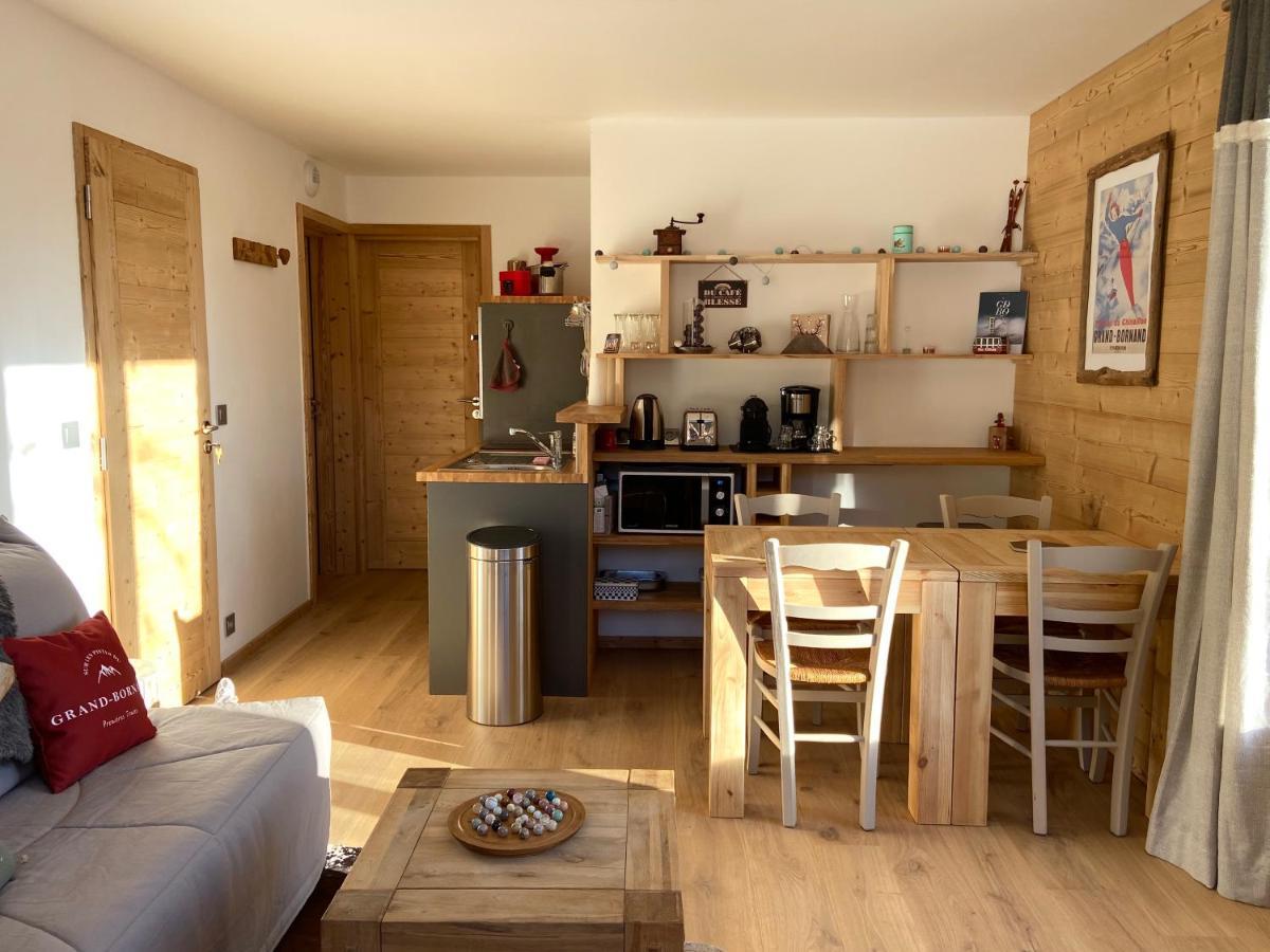 La Marmotte Qui Papote Apartment Le Grand-Bornand Luaran gambar