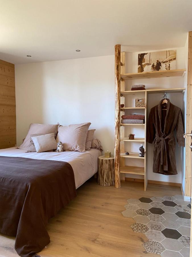 La Marmotte Qui Papote Apartment Le Grand-Bornand Luaran gambar