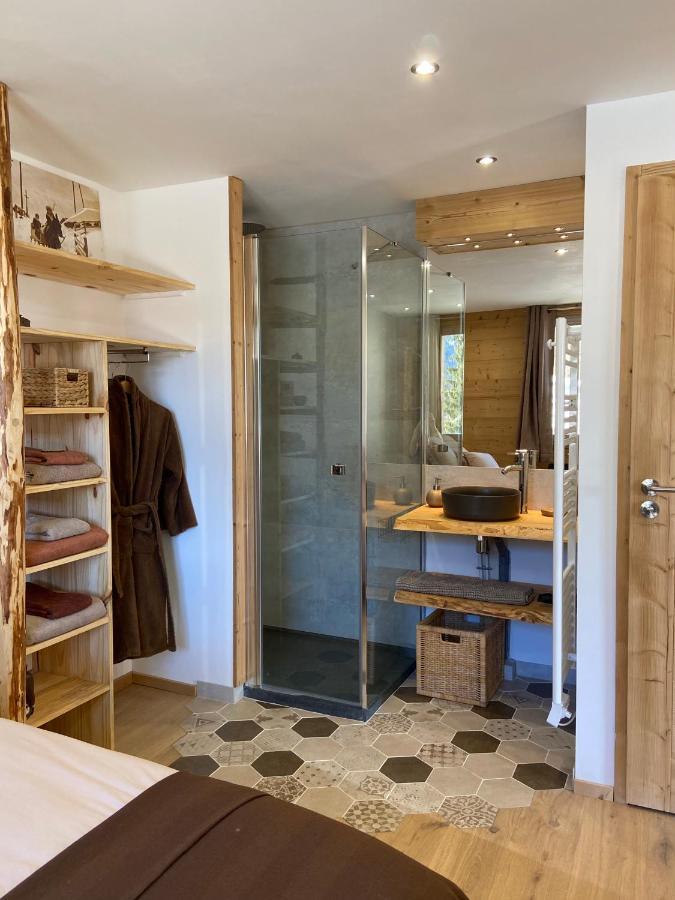La Marmotte Qui Papote Apartment Le Grand-Bornand Luaran gambar