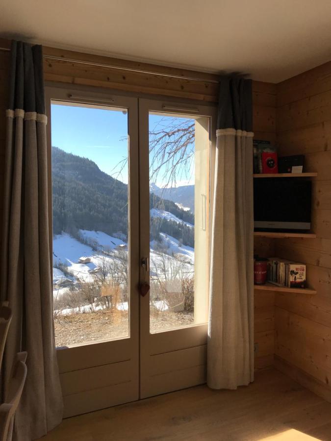 La Marmotte Qui Papote Apartment Le Grand-Bornand Luaran gambar