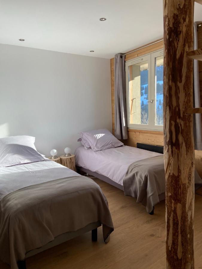 La Marmotte Qui Papote Apartment Le Grand-Bornand Luaran gambar
