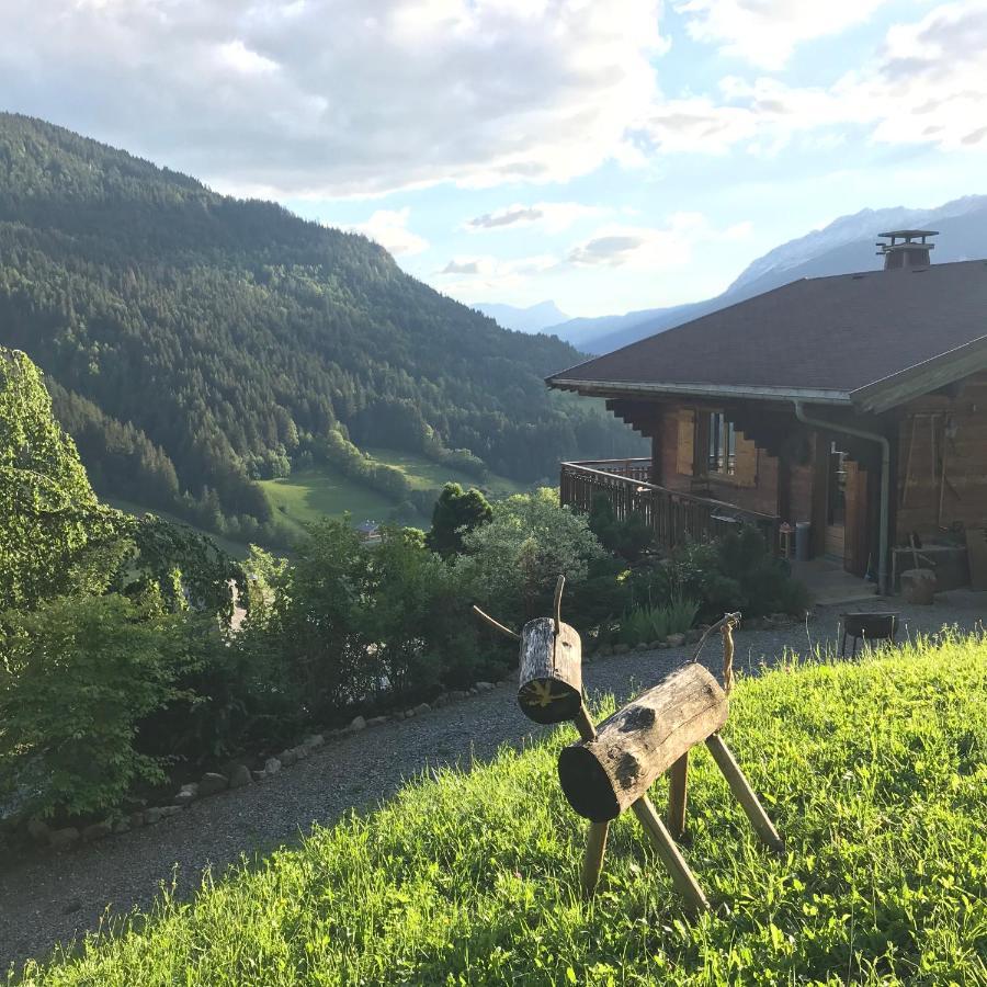 La Marmotte Qui Papote Apartment Le Grand-Bornand Luaran gambar