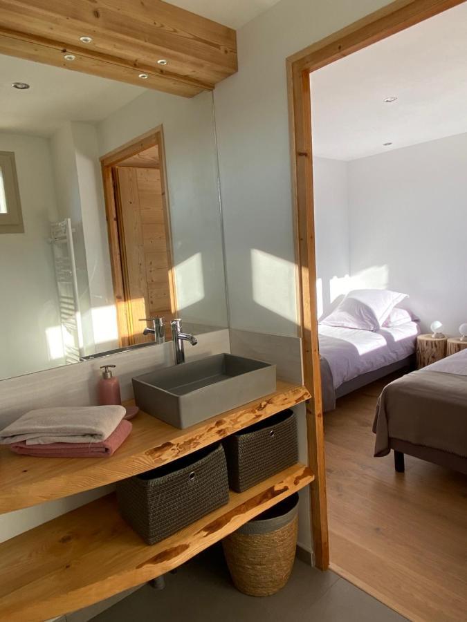 La Marmotte Qui Papote Apartment Le Grand-Bornand Luaran gambar