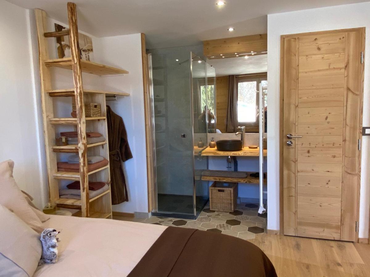 La Marmotte Qui Papote Apartment Le Grand-Bornand Luaran gambar
