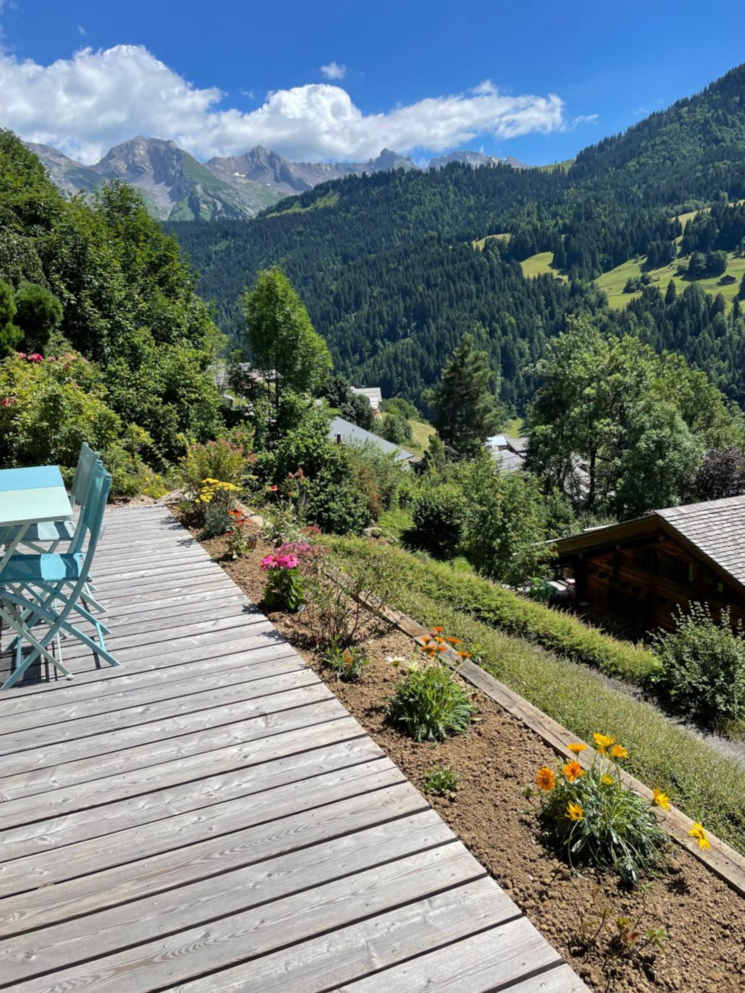 La Marmotte Qui Papote Apartment Le Grand-Bornand Luaran gambar