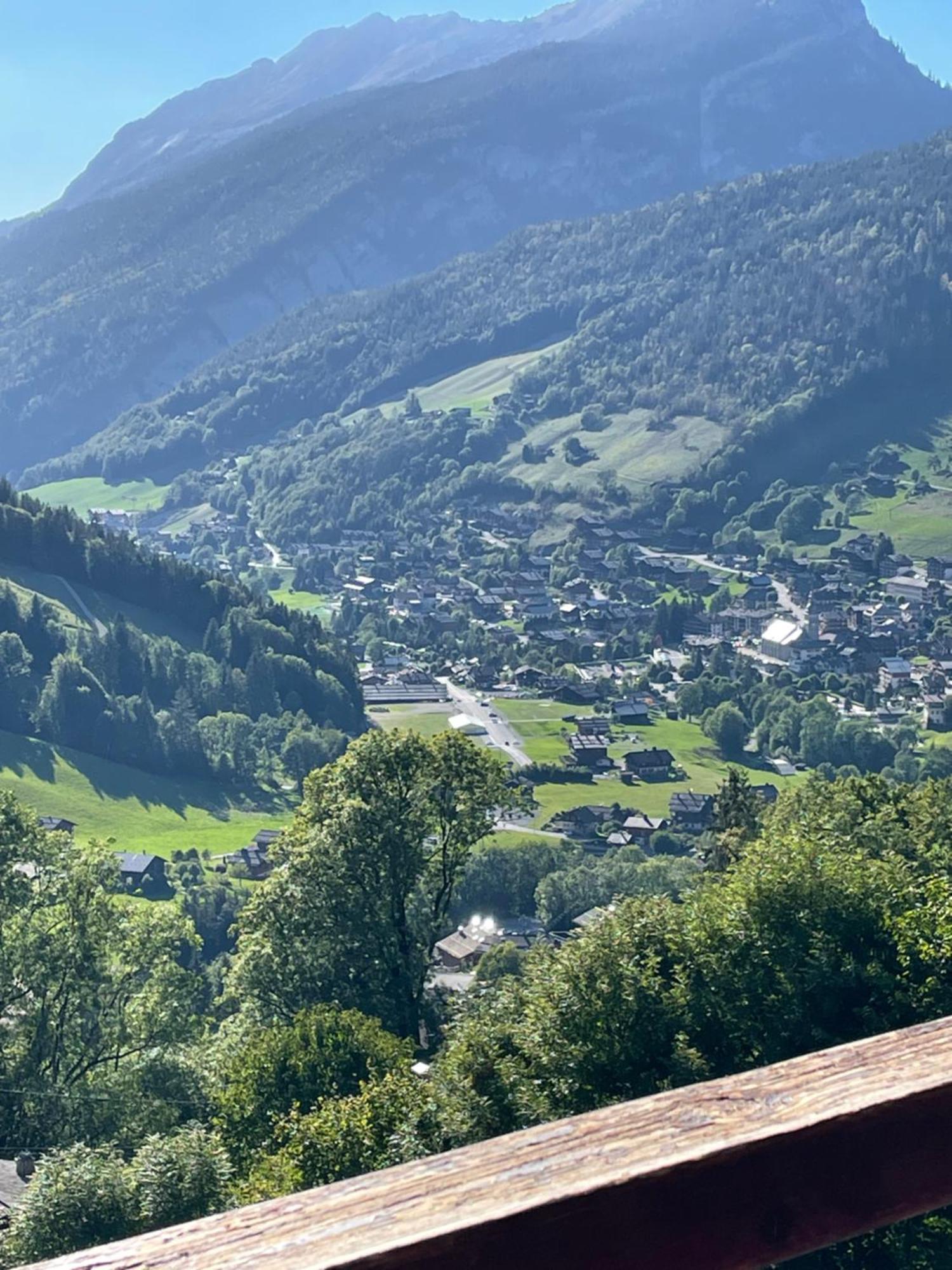 La Marmotte Qui Papote Apartment Le Grand-Bornand Luaran gambar