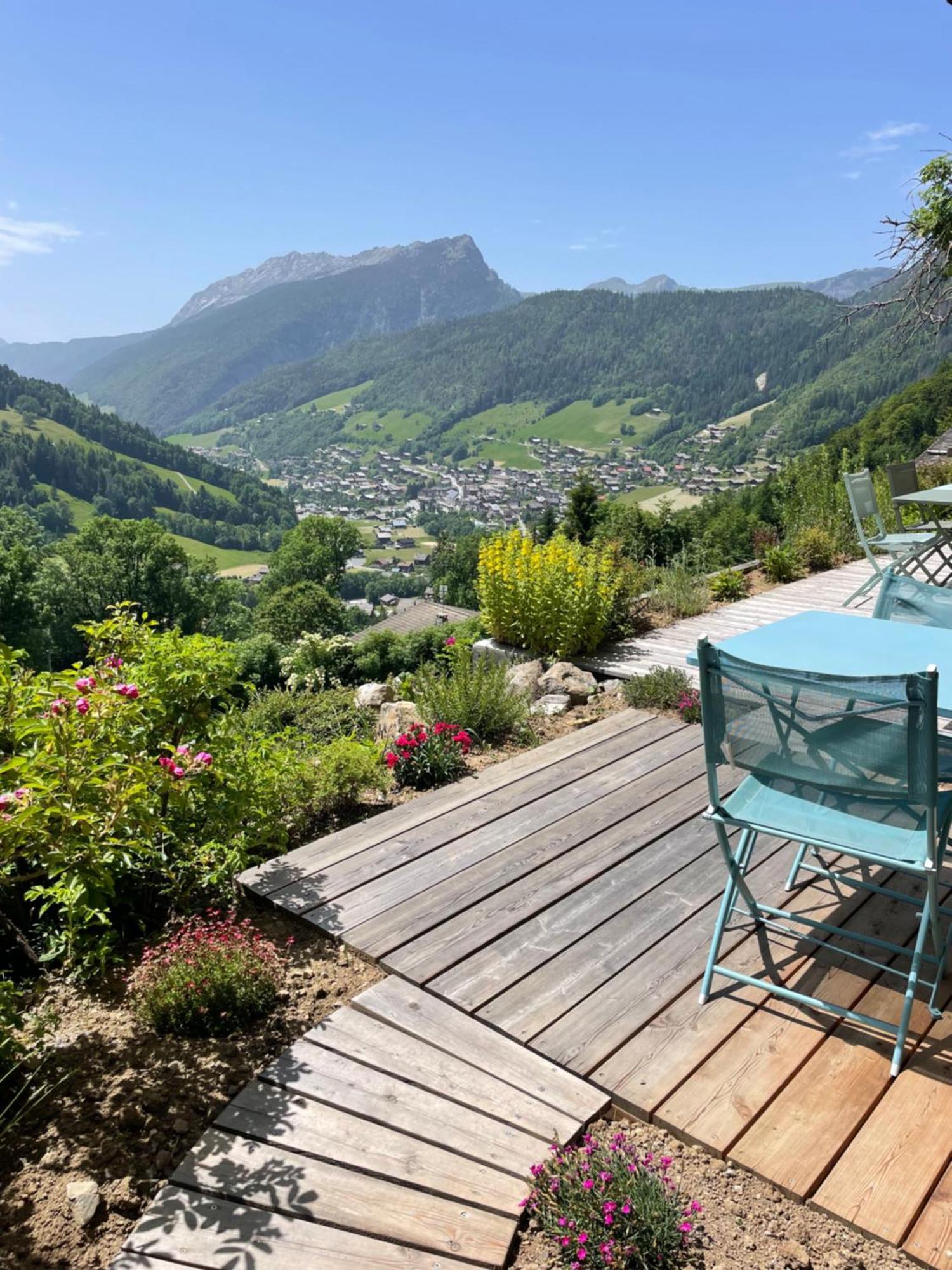 La Marmotte Qui Papote Apartment Le Grand-Bornand Luaran gambar