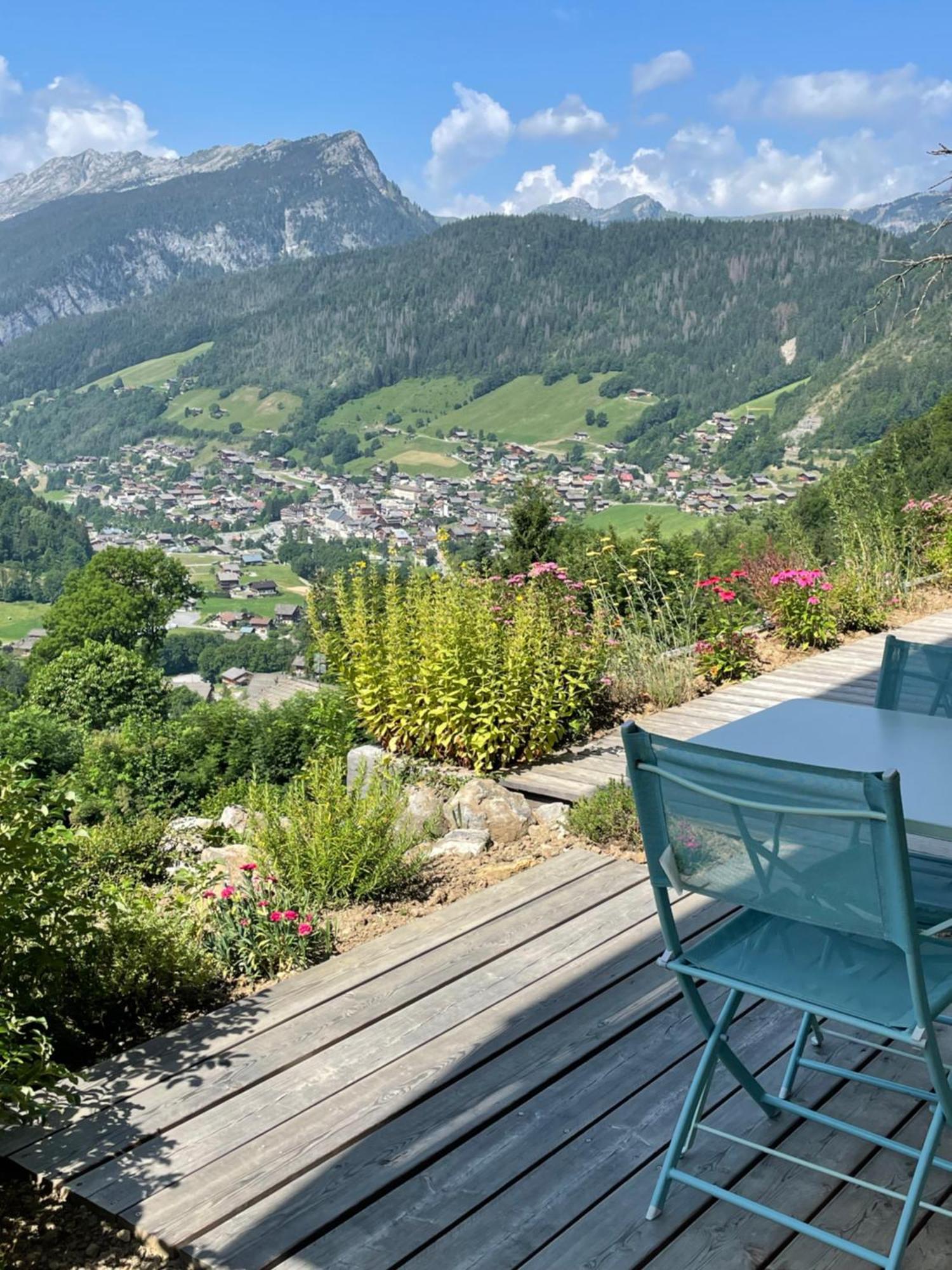 La Marmotte Qui Papote Apartment Le Grand-Bornand Luaran gambar