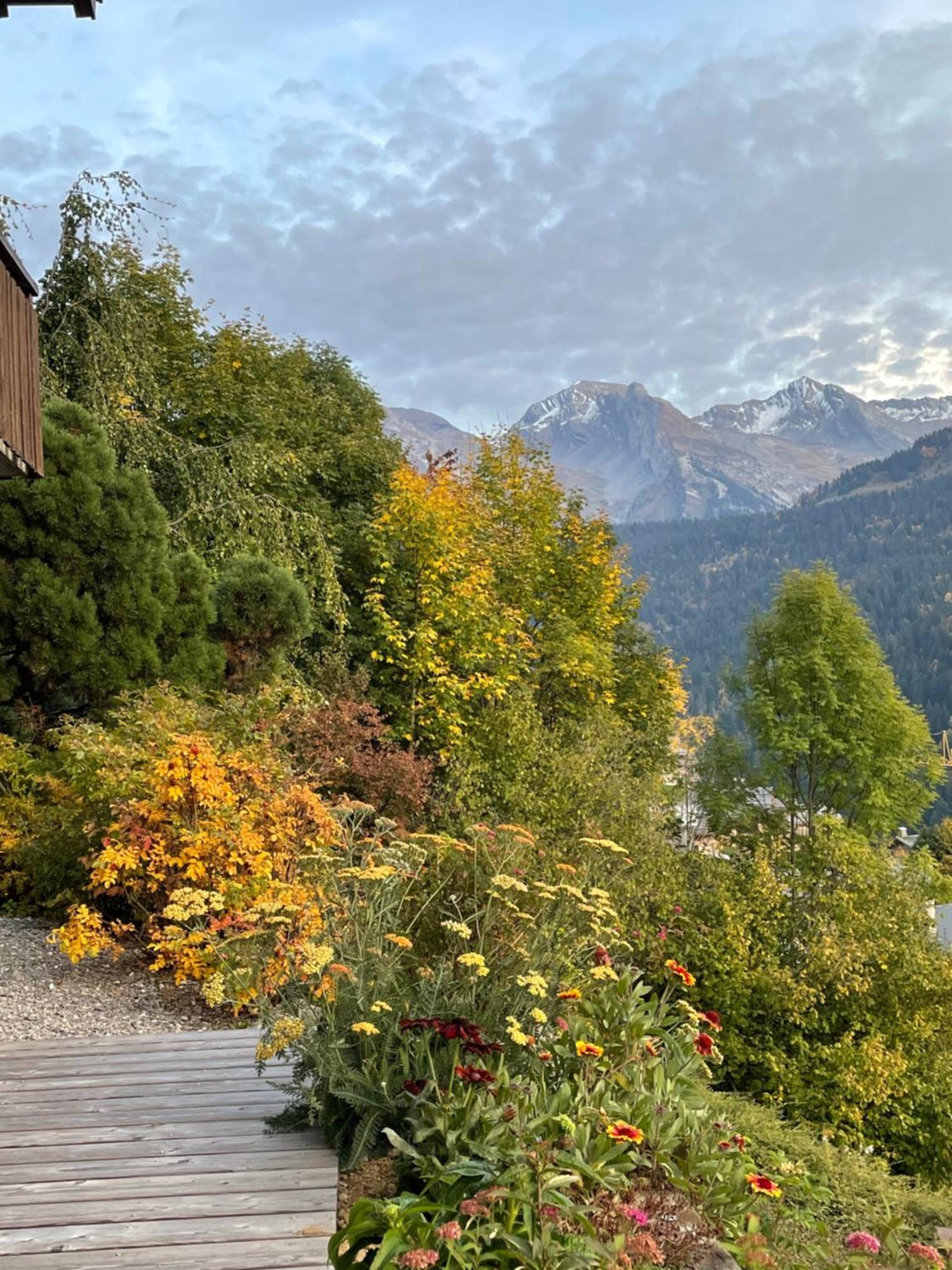 La Marmotte Qui Papote Apartment Le Grand-Bornand Luaran gambar