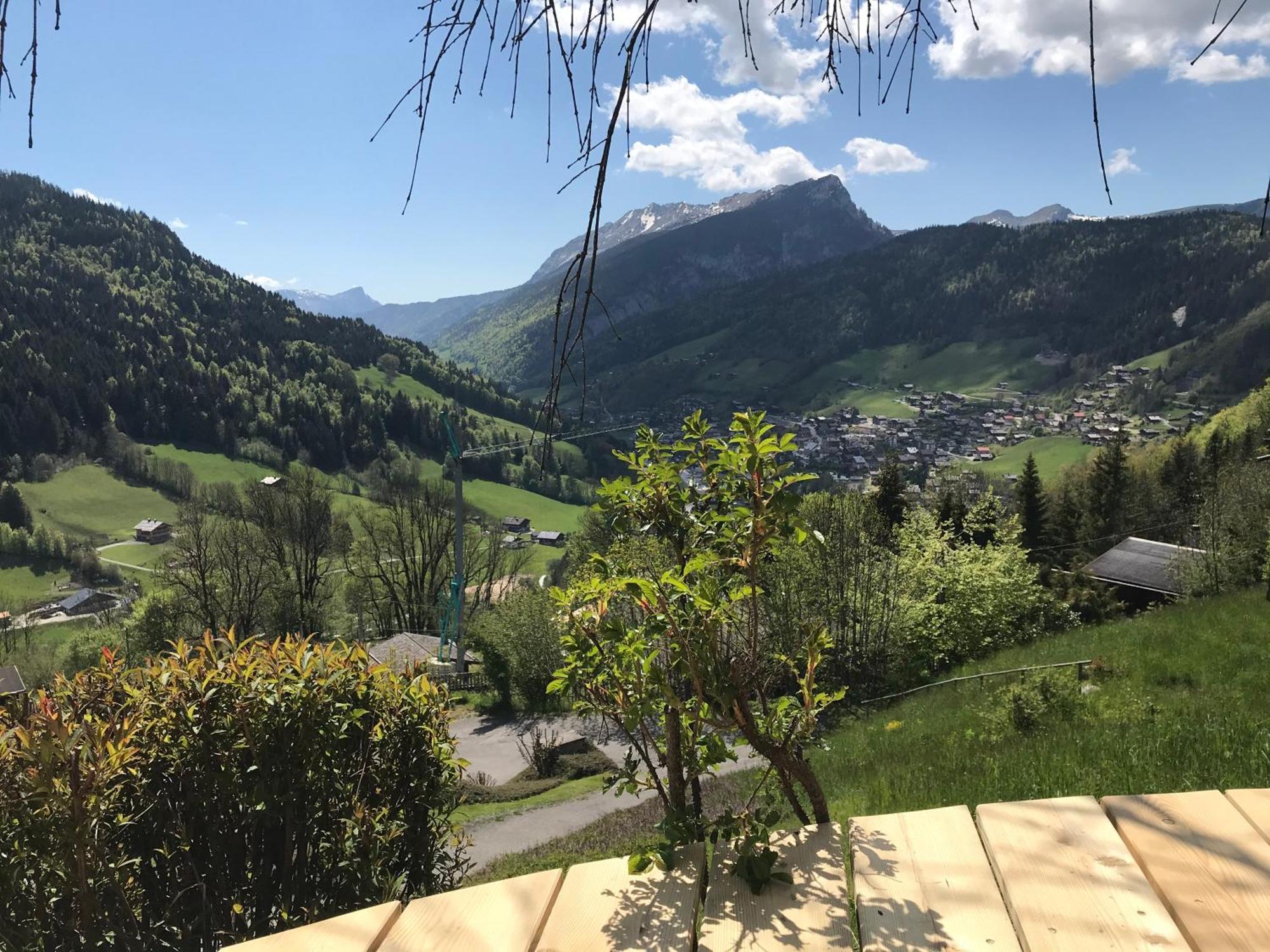 La Marmotte Qui Papote Apartment Le Grand-Bornand Luaran gambar